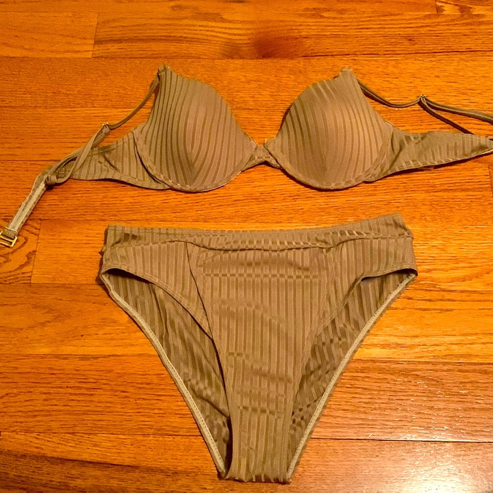 Brown Shein Bikink